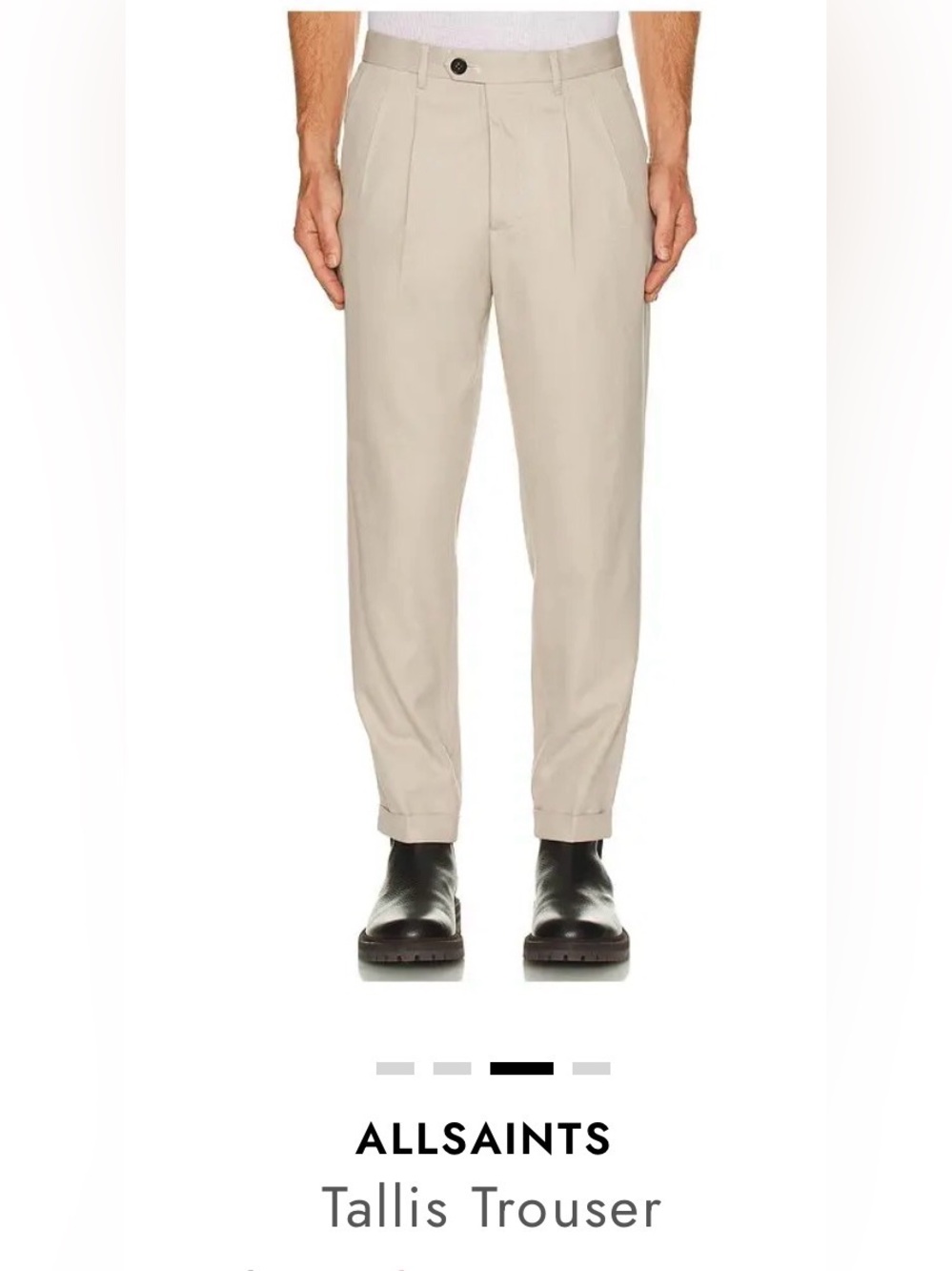 Tallis Trouser in Boston Taupe
ALLSAINTS
Color: Boston Taupe